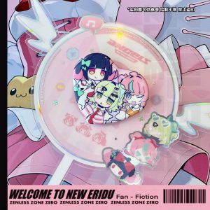 Zenless Zone Zero Sunna, Nangong Yu, and Aria Heart Merchandise Collection