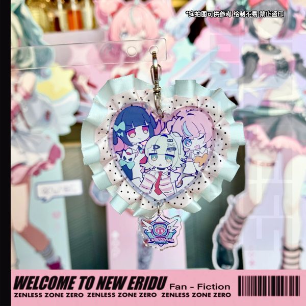 Zenless Zone Zero Sunna, Nangong Yu, and Aria Heart Merchandise Collection | zenlesszonezero.toys | ZZZ Sunna, Nangong Yu, Aria | Zenless Zone Zero Heart Merchandise Collection |