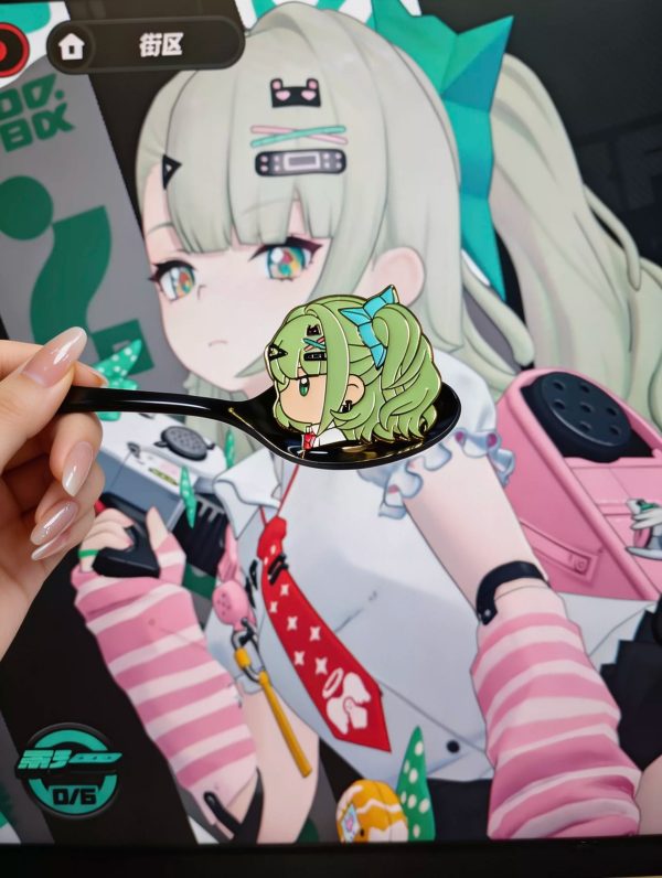 Zenless Zone Zero Yixuan, Ye Shunguang, Dialyn, Zhao, Sunna, and Vivian Character Metal Badge | zenlesszonezero.toys | ZZZ Yixuan, Ye Shunguang, Dialyn, Zhao, Sunna, Vivian | Zenless Zone Zero Character Metal Badge |
