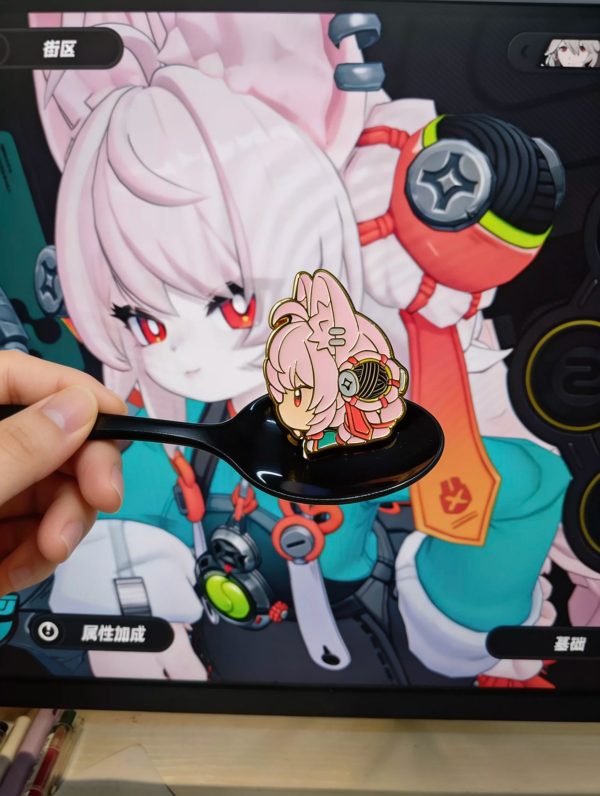 Zenless Zone Zero Yixuan, Ye Shunguang, Dialyn, Zhao, Sunna, and Vivian Character Metal Badge | zenlesszonezero.toys | ZZZ Yixuan, Ye Shunguang, Dialyn, Zhao, Sunna, Vivian | Zenless Zone Zero Character Metal Badge |