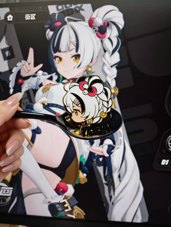 Zenless Zone Zero Yixuan, Ye Shunguang, Dialyn, Zhao, Sunna, and Vivian Character Metal Badge | zenlesszonezero.toys | ZZZ Yixuan, Ye Shunguang, Dialyn, Zhao, Sunna, Vivian | Zenless Zone Zero Character Metal Badge |