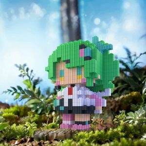 Zenless Zone Zero Sunna, Aria, and Nangong Yu Angels of Delusion Building Block Figure