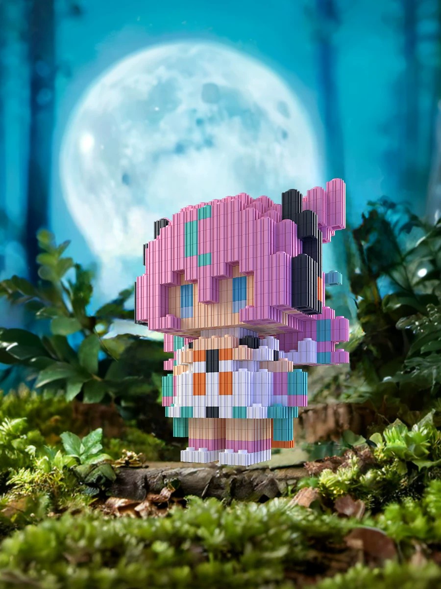 Zenless Zone Zero Sunna, Aria, and Nangong Yu Angels of Delusion Building Block Figure | zenlesszonezero.toys | ZZZ Sunna, Aria, Nangong Yu | Zenless Zone Zero Angels of Delusion Building Block Figure |