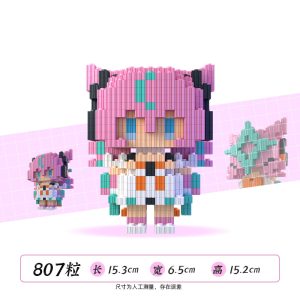 Zenless Zone Zero Sunna, Aria, and Nangong Yu Angels of Delusion Building Block Figure | zenlesszonezero.toys | ZZZ Sunna, Aria, Nangong Yu | Zenless Zone Zero Angels of Delusion Building Block Figure |