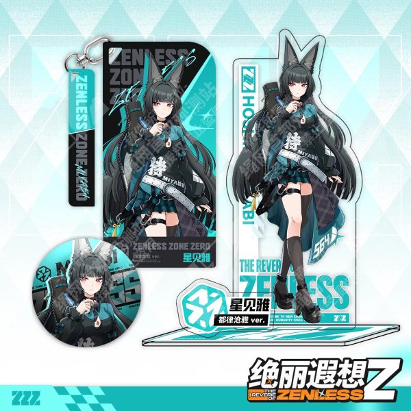 Zenless Zone Zero Miyabi, Ye Shunguang, Dialyn, and Zhao Character Collectibles | zenlesszonezero.toys | ZZZ Miyabi, Ye Shunguang, Dialyn, Zhao | Zenless Zone Zero Character Collectibles |