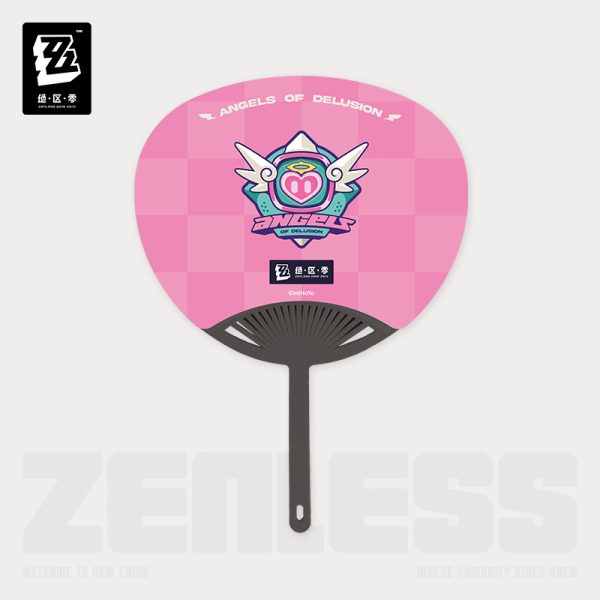 [Pre-order] Zenless Zone Zero PINK Sugar Rush Chibi Cheering Hand Fan (Jan 2027) | zenlesszonezero.toys | ZZZ Aria, Sunna, Nangong Yu | Zenless Zone Zero Chibi Cheering Hand Fan |