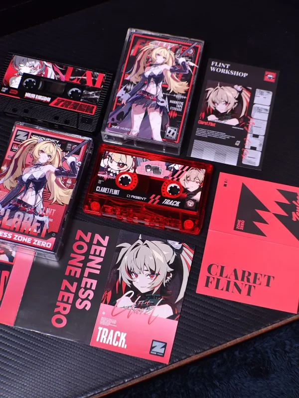 Zenless Zone Zero Toys - All Character Dialyn, Dialyn, Yidhari, Manato, Hugo Vlad, Vivian, Trigger, Pulchra Fellini, Evelyn, Astra, Zhu Yuan, Ellen Joe, Koleda, Nicole, Zhu Yuan, Jane Doe, Anby, Grace Special Edition Disk Magnetic Tape