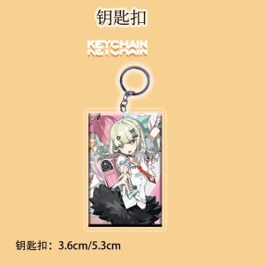 Chika 6-Piece Merch Set – Holo Ticket, Badge, Keychain & Cards | Zenless Zone Zero
