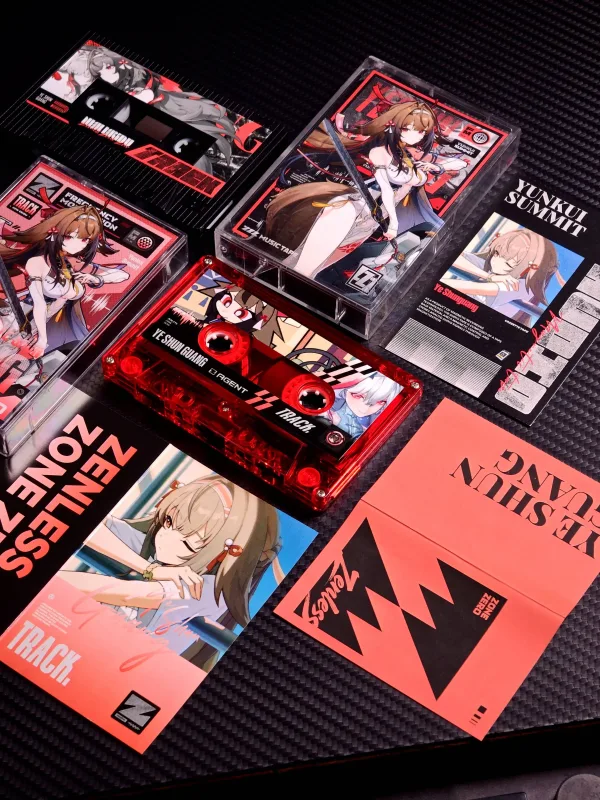 Zenless Zone Zero Toys - All Character Dialyn, Dialyn, Yidhari, Manato, Hugo Vlad, Vivian, Trigger, Pulchra Fellini, Evelyn, Astra, Zhu Yuan, Ellen Joe, Koleda, Nicole, Zhu Yuan, Jane Doe, Anby, Grace Special Edition Disk Magnetic Tape