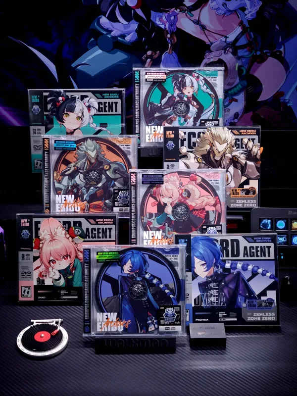Zenless Zone Zero Toys – Banyue Character Archive CD/DVD – Collectible Gift for Fans, Perfect Birthday Present