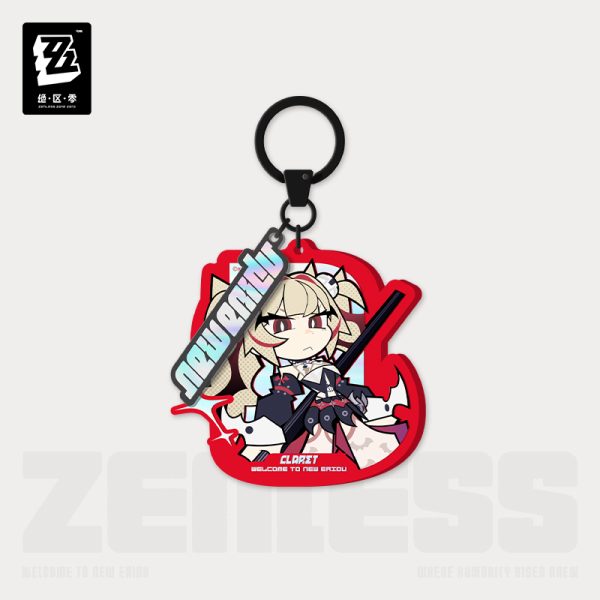 [Pre-order] Zenless Zone Zero Ridu Series Flint Workshop Chibi Keychain (Jan 2027) | zenlesszonezero.toys | ZZZ Claret, Roxy | Zenless Zone Zero Ridu Series Flint Workshop Chibi Keychain |