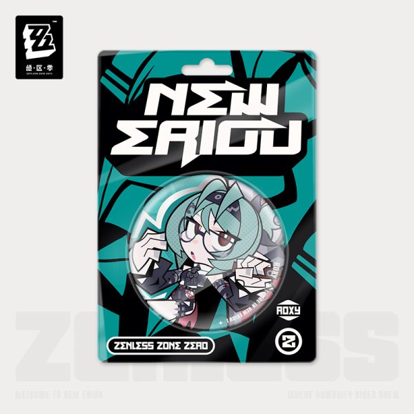 [Pre-order] Zenless Zone Zero Ridu Series Flint Workshop Chibi Badge (Jan 2027) | zenlesszonezero.toys | ZZZ Claret, Roxy | Zenless Zone Zero Ridu Series Flint Workshop Chibi Badge |