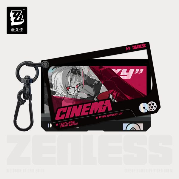 [Pre-order] Zenless Zone Zero Mindscape Cinema Keychain – Flint Workshop (Jan 2027) | zenlesszonezero.toys | ZZZ Claret, Roxy | Zenless Zone Zero Mindscape Cinema Keychain |