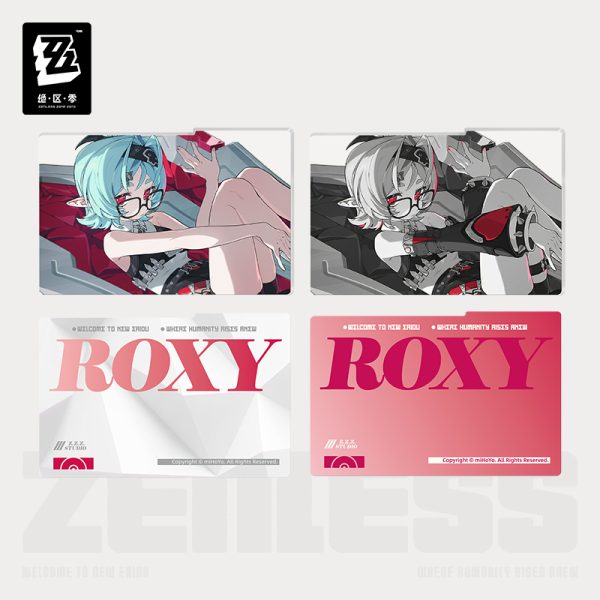 [Pre-order] Zenless Zone Zero Mindscape Cinema Framed Acrylic Card Set – Flint Workshop (Jan 2027) | zenlesszonezero.toys | ZZZ Claret, Roxy | Zenless Zone Zero Mindscape Cinema Framed Acrylic Card Set |