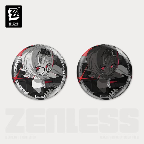 [Pre-order] Zenless Zone Zero Mindscape Cinema Badge – Flint Workshop (Jan 2027) | zenlesszonezero.toys | ZZZ Claret, Roxy | Zenless Zone Zero Mindscape Cinema Badge |