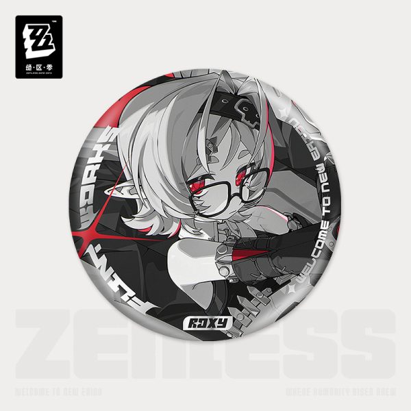 [Pre-order] Zenless Zone Zero Mindscape Cinema Badge – Flint Workshop (Jan 2027) | zenlesszonezero.toys | ZZZ Claret, Roxy | Zenless Zone Zero Mindscape Cinema Badge |