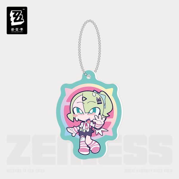 [Pre-order] Zenless Zone Zero PINK Sugar Rush Chibi Keychain (Jan 2027) | zenlesszonezero.toys | ZZZ Aria, Nangong Yu, Sunna | Zenless Zone Zero Chibi Keychain |