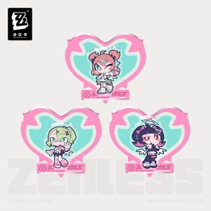[Pre-order] Zenless Zone Zero PINK Sugar Rush Chibi Fridge Magnet (Jan 2027) | zenlesszonezero.toys | ZZZ Aria, Nangong Yu, Sunna | Zenless Zone Zero Chibi Fridge Magnet |