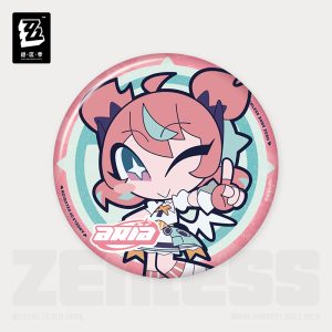[Pre-order] Zenless Zone Zero PINK Sugar Rush Chibi Badge (Jan 2027) | zenlesszonezero.toys | ZZZ Aria, Nangong Yu, Sunna | Zenless Zone Zero Chibi Badge |