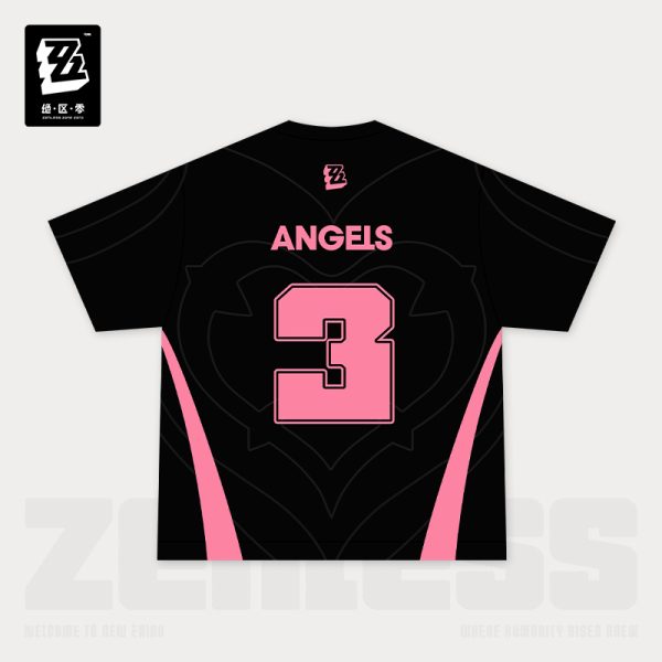 [Pre-order] Zenless Zone Zero PINK Sugar Rush T-Shirt (Jan 2027) | zenlesszonezero.toys | ZZZ Aria, Nangong Yu, Sunna | Zenless Zone Zero T-Shirt |