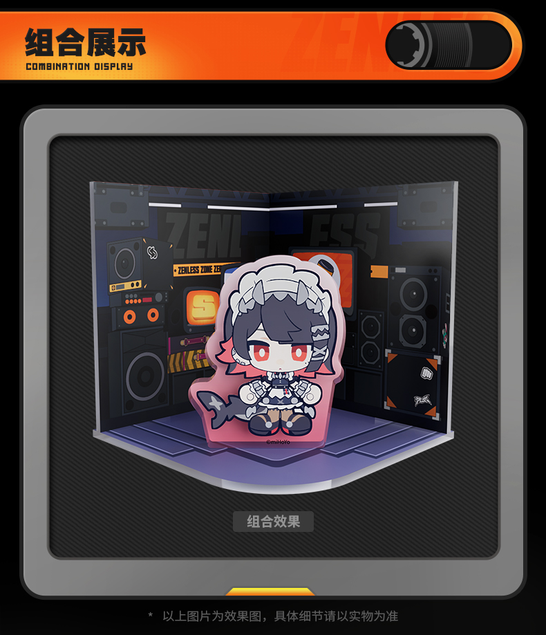 [Pre-order] Zenless Zone Zero Tiny Agents Acrylic Stand & Scene (Jan 2027) | zenlesszonezero.toys | ZZZ Anby, Harumasa, Astra Yao, Burnice, Corin, Ellen, Miyabi, Lighter, Soukaku, Yanagi, Hugo, Vivian | Zenless Zone Zero Tiny Agents Acrylic Stand and Scene |