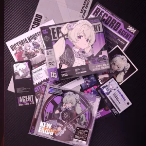 Zenless Zone Zero Toys – Corin Wickes Character Archive CD/DVD – Collectible Gift for Fans, Perfect Birthday Present | zenlesszonezero.toys | ZZZ Corin | Zenless Zone Zero Character Archive CD/DVD |