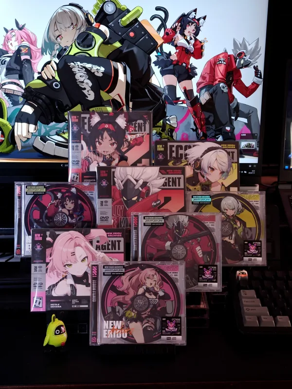 Zenless Zone Zero Toys – Nicole Demara Character Archive CD/DVD – Collectible Gift for Fans, Perfect Birthday Present | zenlesszonezero.toys | ZZZ Nicole | Zenless Zone Zero Character Archive CD/DVD |