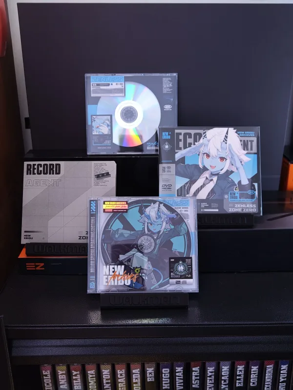 Zenless Zone Zero Toys – Soukaku Character Archive CD/DVD – Collectible Gift for Fans, Perfect Birthday Present | zenlesszonezero.toys | ZZZ Soukaku | Zenless Zone Zero Character Archive CD/DVD |