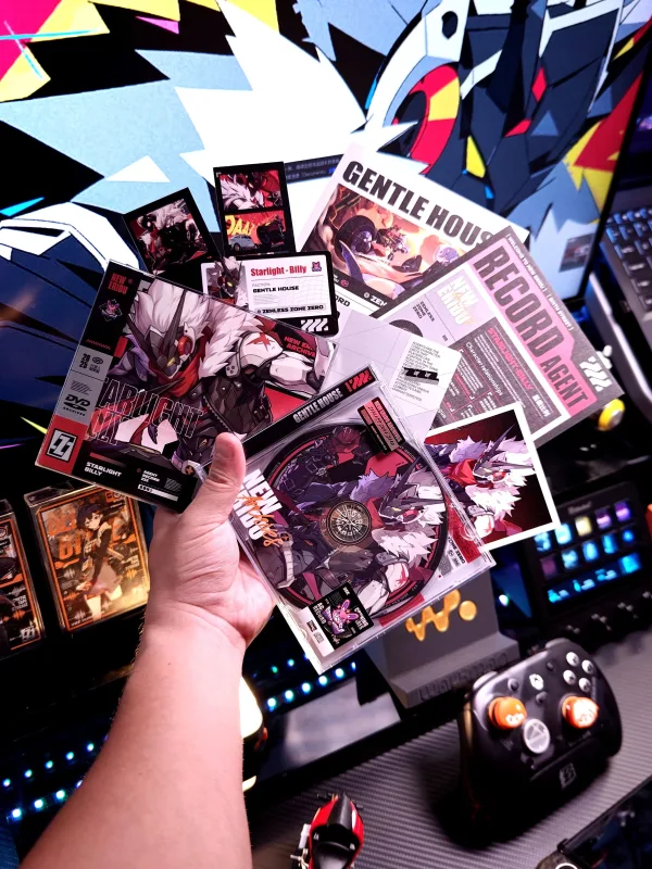 Zenless Zone Zero Toys – Starlight - Billy Kid Character Archive CD/DVD – Collectible Gift for Fans, Perfect Birthday Present | zenlesszonezero.toys | ZZZ Starlight - Billy | Zenless Zone Zero Character Archive CD/DVD |