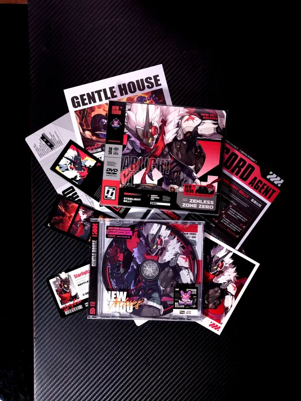 Zenless Zone Zero Toys – Starlight - Billy Kid Character Archive CD/DVD – Collectible Gift for Fans, Perfect Birthday Present | zenlesszonezero.toys | ZZZ Starlight - Billy | Zenless Zone Zero Character Archive CD/DVD |