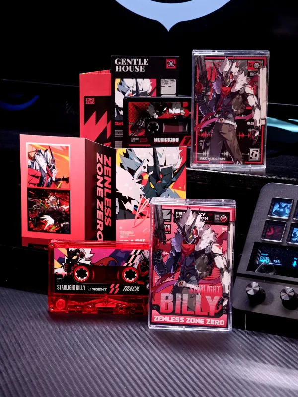 Zenless Zone Zero Toys – Starlight - Billy Kid Character Archive CD/DVD – Collectible Gift for Fans, Perfect Birthday Present | zenlesszonezero.toys | ZZZ Starlight - Billy | Zenless Zone Zero Character Archive CD/DVD |