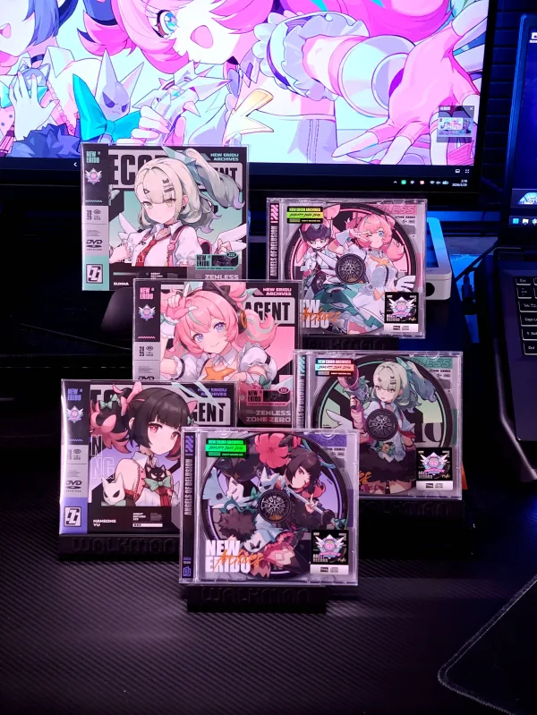 Zenless Zone Zero Toys – Sunna Character Archive CD/DVD – Collectible Gift for Fans, Perfect Birthday Present | zenlesszonezero.toys | ZZZ Sunna | Zenless Zone Zero Character Archive CD/DVD |