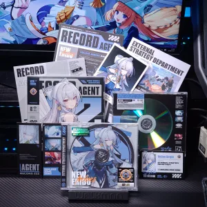 Zenless Zone Zero Toys – Velina Airgid Character Archive CD/DVD – Collectible Gift for Fans, Perfect Birthday Present | zenlesszonezero.toys | ZZZ Velina | Zenless Zone Zero Character Archive CD/DVD |