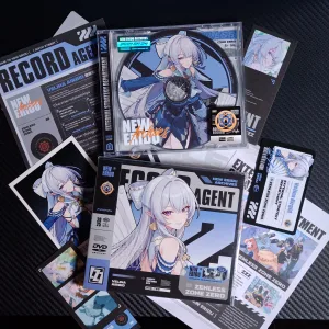 Zenless Zone Zero Toys – Velina Airgid Character Archive CD/DVD – Collectible Gift for Fans, Perfect Birthday Present | zenlesszonezero.toys | ZZZ Velina | Zenless Zone Zero Character Archive CD/DVD |