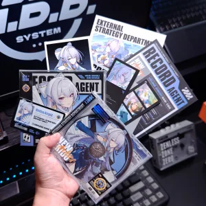 Zenless Zone Zero Toys – Velina Airgid Character Archive CD/DVD – Collectible Gift for Fans, Perfect Birthday Present | zenlesszonezero.toys | ZZZ Velina | Zenless Zone Zero Character Archive CD/DVD |