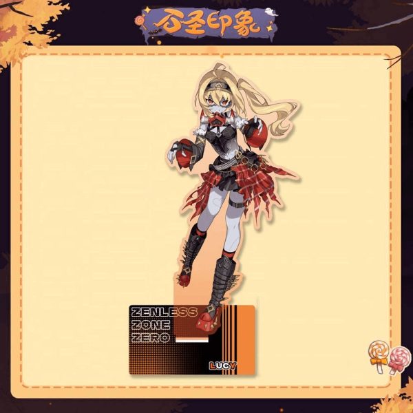 Zenless Zone Zero Lucy, Piper, Caesar, and Burnice Halloween Collectibles | zenlesszonezero.toys | ZZZ Lucy, Piper, Caesar, Burnice | Zenless Zone Zero Halloween Collectibles |