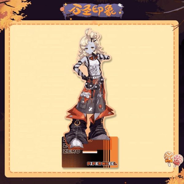 Zenless Zone Zero Lucy, Piper, Caesar, and Burnice Halloween Collectibles | zenlesszonezero.toys | ZZZ Lucy, Piper, Caesar, Burnice | Zenless Zone Zero Halloween Collectibles |