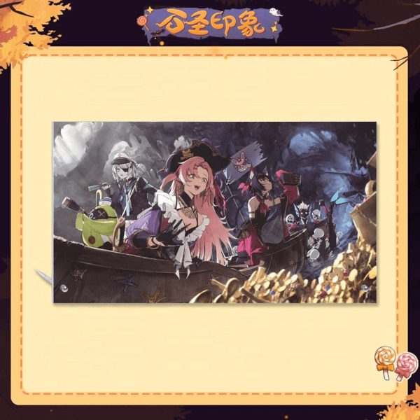 Zenless Zone Zero Lucy, Piper, Caesar, and Burnice Halloween Collectibles | zenlesszonezero.toys | ZZZ Lucy, Piper, Caesar, Burnice | Zenless Zone Zero Halloween Collectibles |
