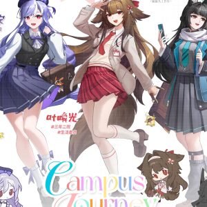 Zenless Zone Zero Vivian, Miyabi, and Ye Shunguang School Days Collectibles