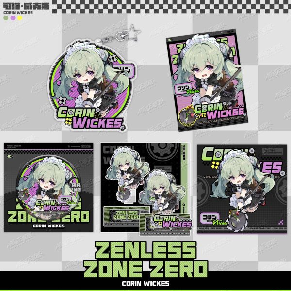Zenless Zone Zero Ellen, Corin, Lycaon, Nekomata, and Nicole Collectibles | zenlesszonezero.toys | ZZZ Ellen, Corin, Lycaon, Nekomata, Nicole | Zenless Zone Zero Collectibles |