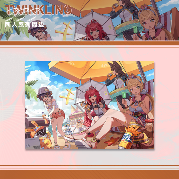 Zenless Zone Zero Yuzuha and Alice Beach Merchandise Collection | zenlesszonezero.toys | ZZZ Yuzuha, Alice | Zenless Zone Zero Beach Merchandise Collection |