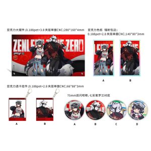 Zenless Zone Zero Lycaon and Ellen Coca-Cola Design Merchandise Collection | zenlesszonezero.toys | ZZZ Lycaon, Ellen | Zenless Zone Zero Coca-Cola Design Merchandise Collection |