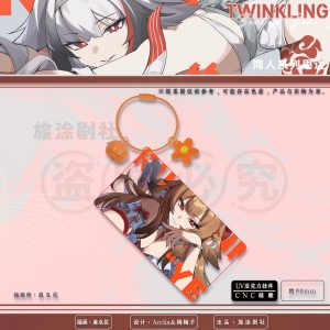 Zenless Zone Zero Ye Shunguang, Cissia, and Promeia Illustrated Keychain Collection | zenlesszonezero.toys | ZZZ Ye Shunguang, Cissia, Promeia | Zenless Zone Zero Illustrated Keychain Collection |