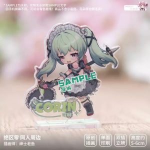 Zenless Zone Zero Corin, Ellen, and Qingyi Chibi Badge and Standee Collection | zenlesszonezero.toys | ZZZ Corin, Ellen, Qingyi | Zenless Zone Zero Chibi Badge and Standee Collection |