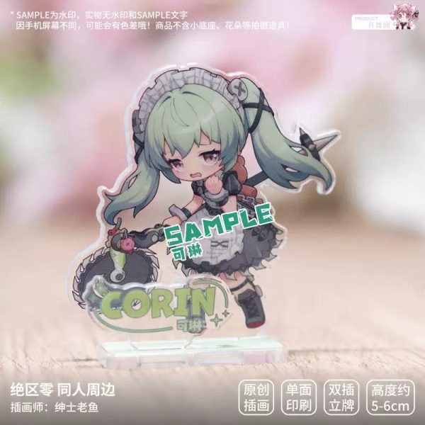 Zenless Zone Zero Corin, Ellen, and Qingyi Chibi Badge and Standee Collection | zenlesszonezero.toys | ZZZ Corin, Ellen, Qingyi | Zenless Zone Zero Chibi Badge and Standee Collection |