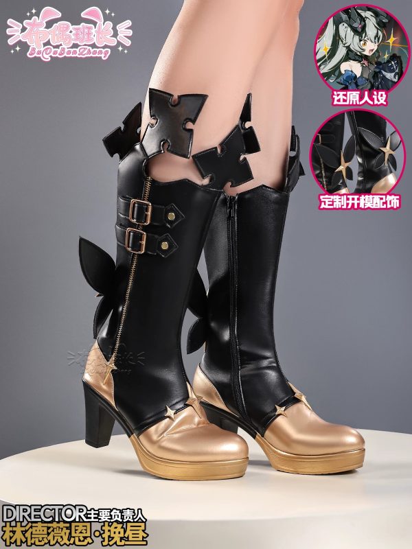 Zenless Zone Zero Lindverne Sunbringer Lindverne Sunbringer Cosplay Shoes | zenlesszonezero.toys | ZZZ Lindverne Sunbringer | Zenless Zone Zero Lindverne Sunbringer Cosplay Shoes |