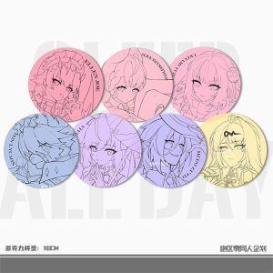 Zenless Zone Zero Lycaon, Hugo, Alice, Yuzuha, Ellen, Vivian, Yixuan, Harumasa, and Miyabi Black-and-White Merchandise Collection | zenlesszonezero.toys | ZZZ Lycaon, Hugo, Alice, Yuzuha, Ellen, Vivian, Yixuan, Harumasa, Miyabi | Zenless Zone Zero Black-and-White Merchandise Collection |