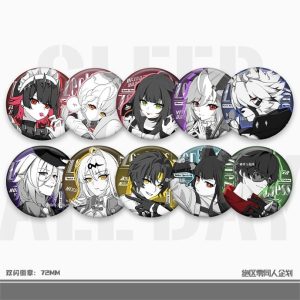 Zenless Zone Zero Lycaon, Hugo, Alice, Yuzuha, Ellen, Vivian, Yixuan, Harumasa, and Miyabi Black-and-White Merchandise Collection | zenlesszonezero.toys | ZZZ Lycaon, Hugo, Alice, Yuzuha, Ellen, Vivian, Yixuan, Harumasa, Miyabi | Zenless Zone Zero Black-and-White Merchandise Collection |