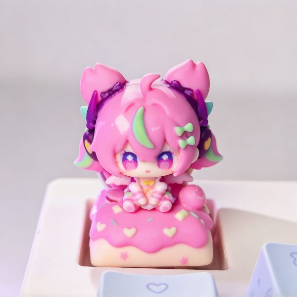 Zenless Zone Zero Sunna, Aria, and Nangong Yu ESC Keycap Collection | zenlesszonezero.toys | ZZZ Sunna, Aria, Nangong Yu | Zenless Zone Zero ESC Keycap Collection |