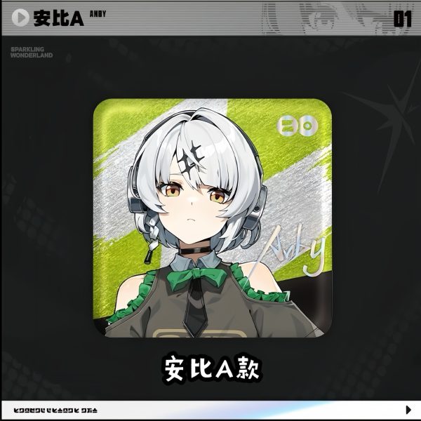 Zenless Zone Zero Anby, Ellen, Miyabi, Harumasa, Astra Yao and Bangboo Tinplate Badge Collection | zenlesszonezero.toys | ZZZ Anby, Ellen, Miyabi, Harumasa, Astra Yao, Bangboo | Zenless Zone Zero Tinplate Badge Collection |